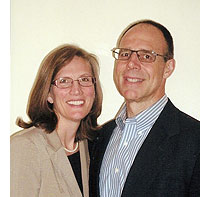 Dr Douglas Brown and his wife Carol
